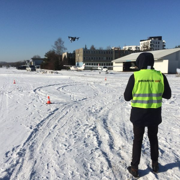 Szkolenie na drony zimą